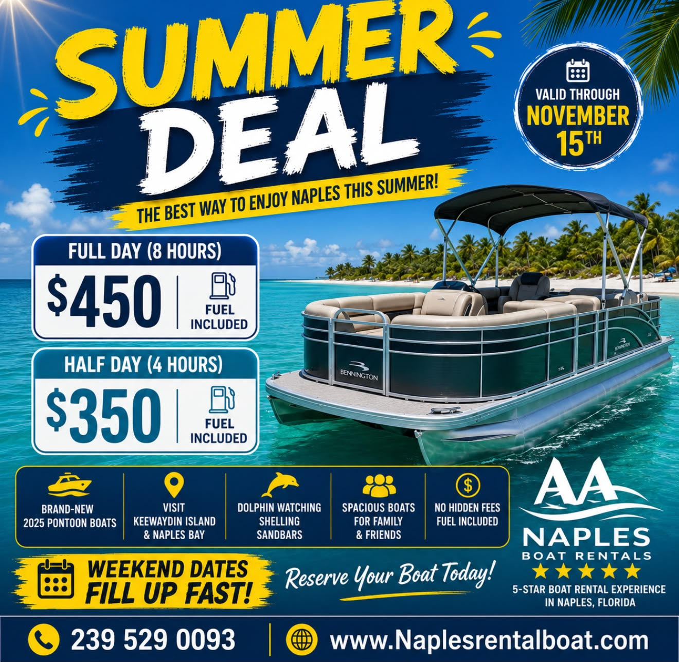 AA Naples Boat Rental - AA Naples Boat Rental