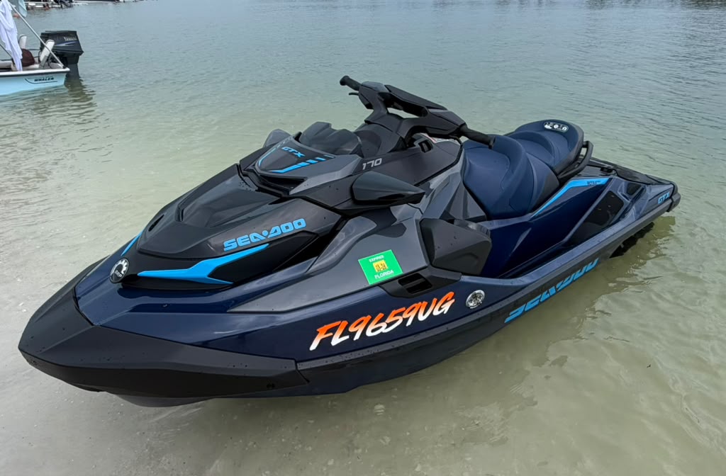 2027 Sea-Doo GTX 170 Personal Watercraft - AA Naples Boat Rental Jetski